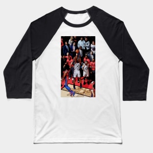 Basketball Cold Moments Baseball T-Shirt